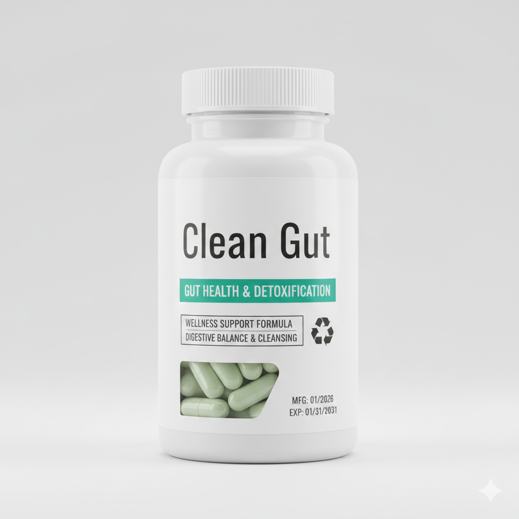 Clean Gut - Prírodný doplnok stravy pre črevné zdravie